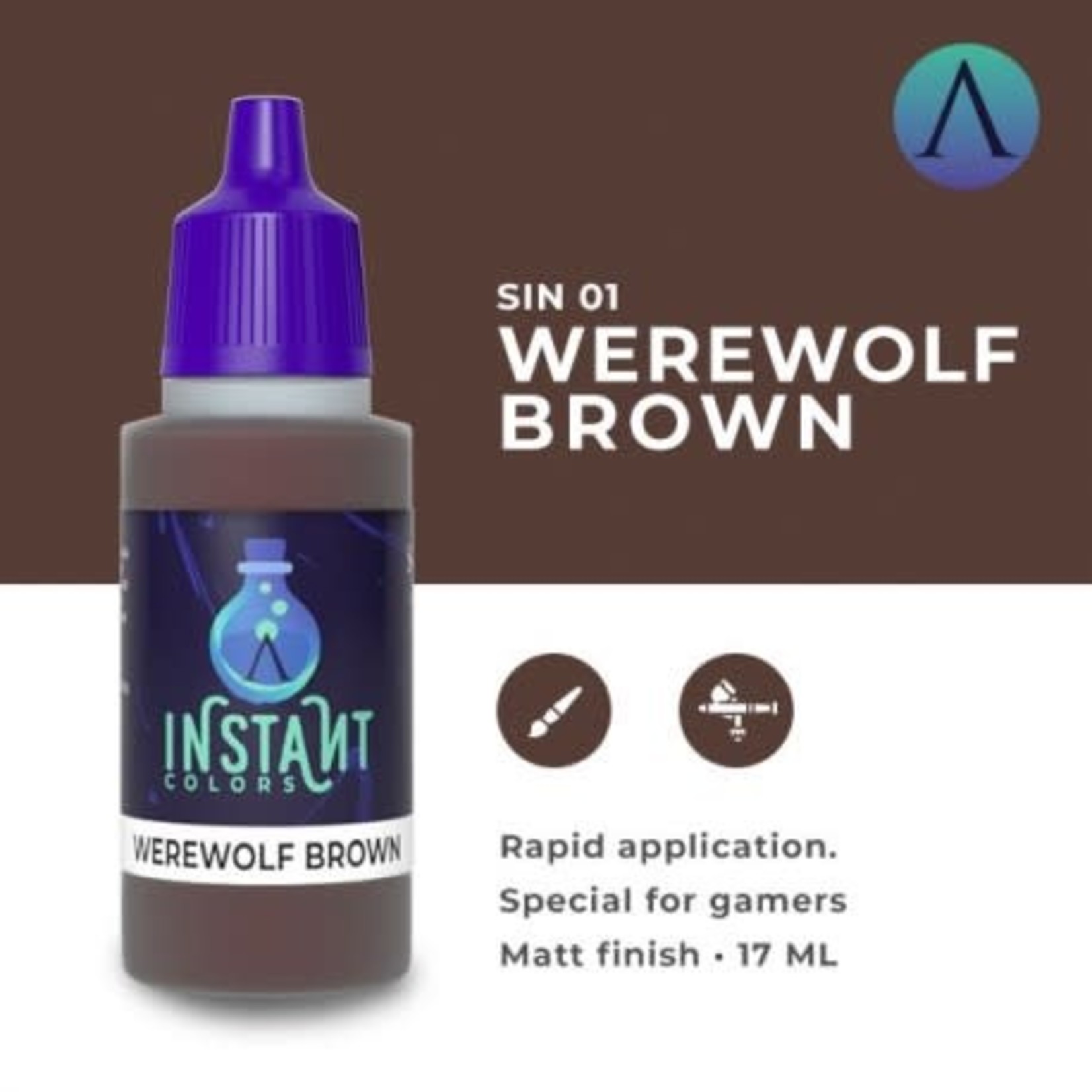 Scale 75 Instant Colors SIN01 Werewolf Brown 17ml