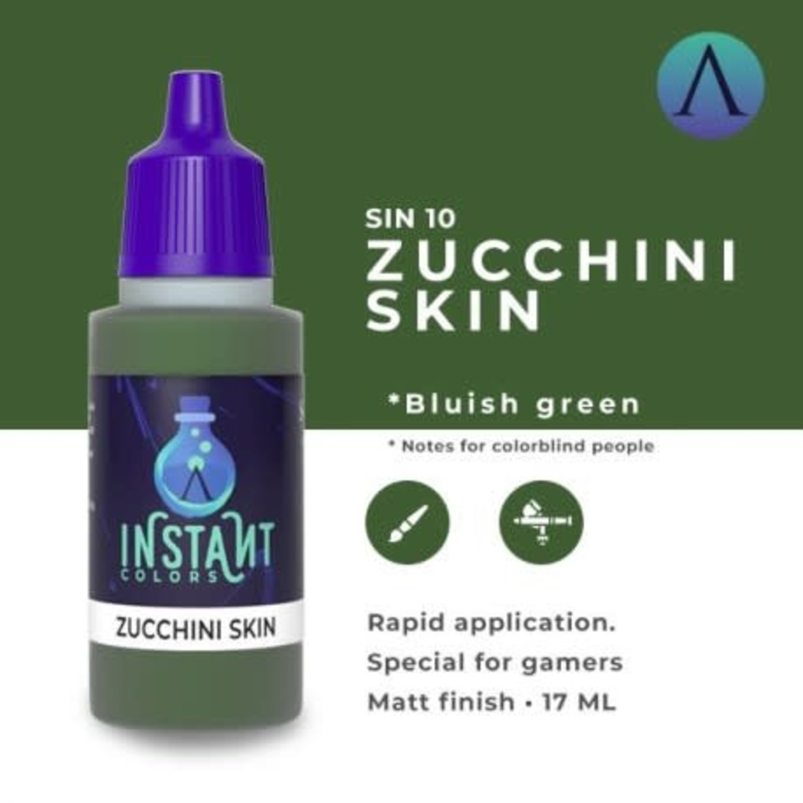 Scale 75 Instant Colors SIN10 Zucchini Skin 17ml