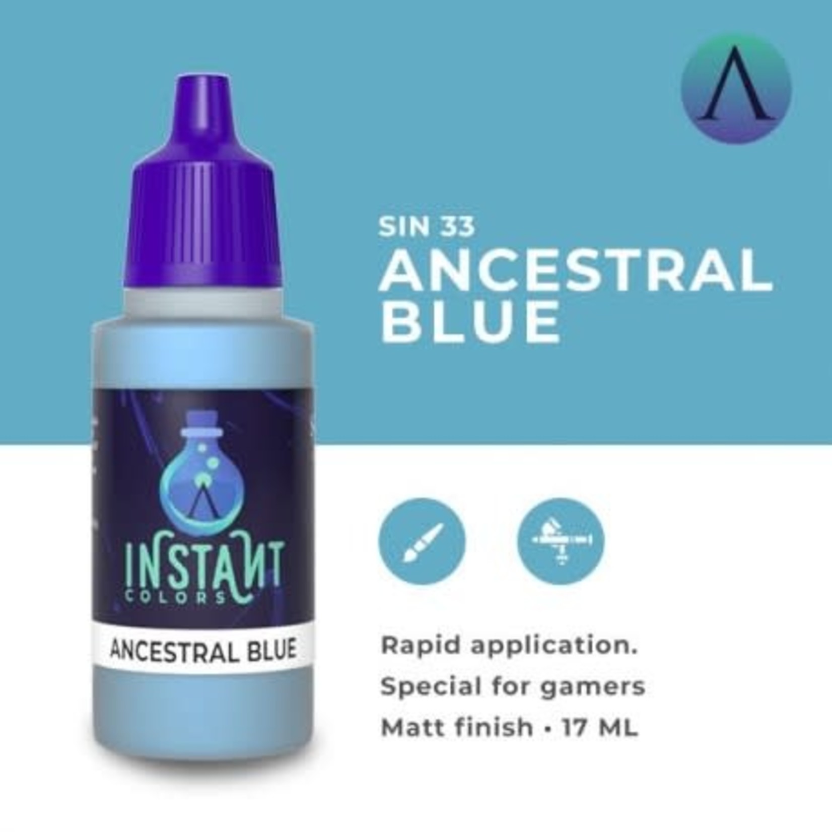 Scale 75 Instant Colors SIN33 Ancestral Blue 17ml