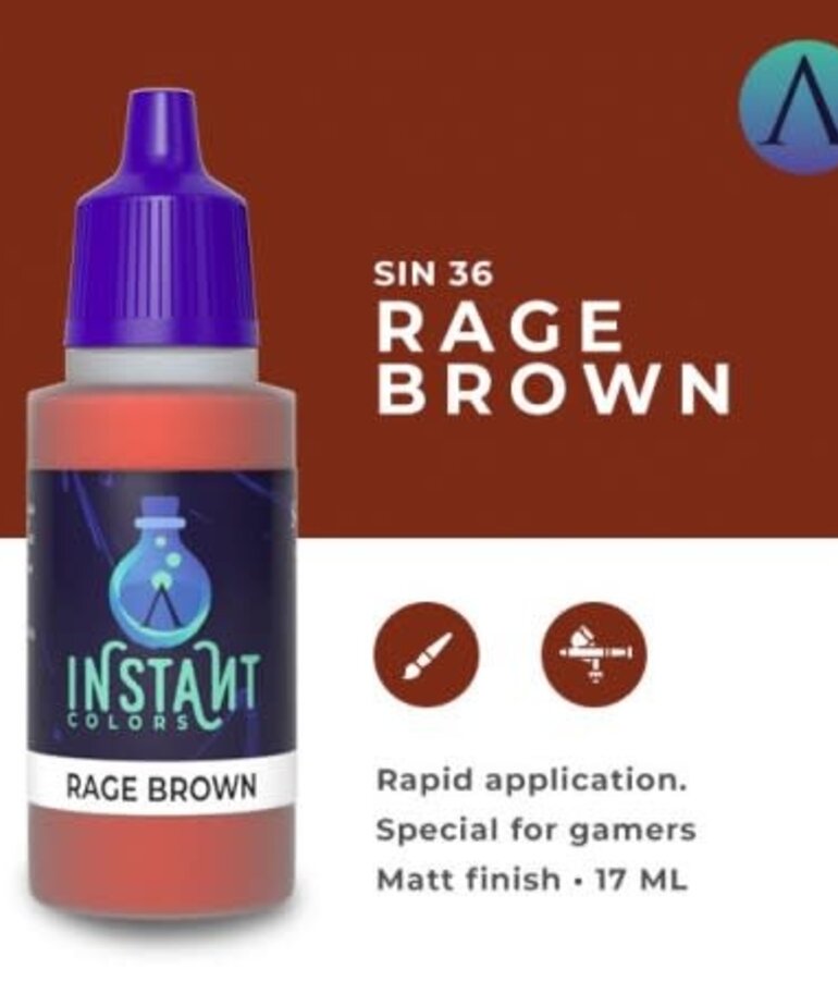 Scale 75 Instant Colors SIN36 Rage Brown 17ml