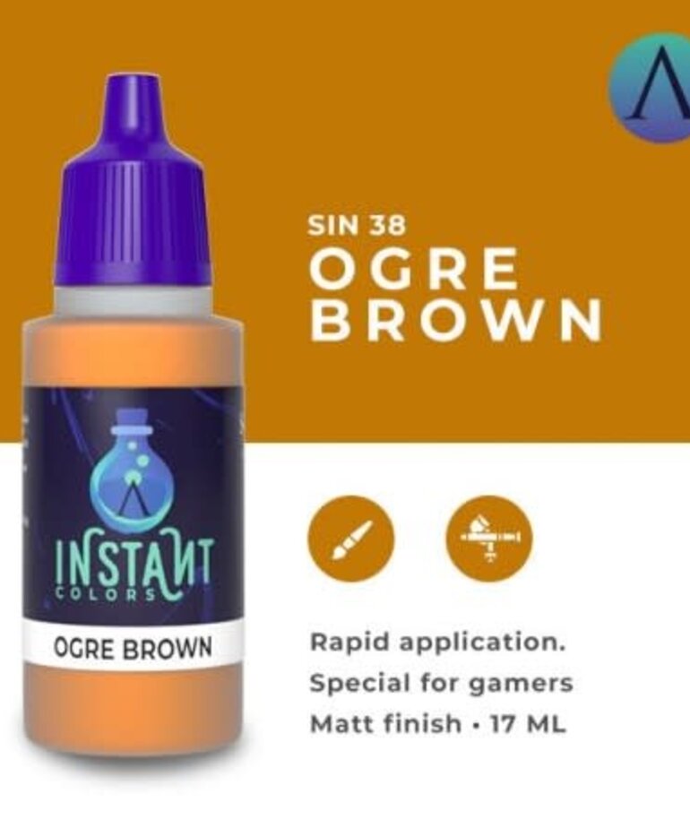 Scale 75 Instant Colors SIN38 Ogre Brown 17ml