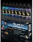 Scale 75 Scalecolor SSE007 Sky and Ice Blue Paint (8) Set