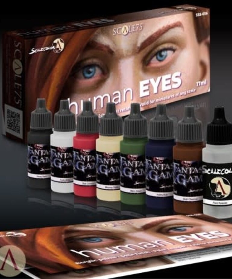 Scale 75 Fantasy and Games SSE056 Human Eyes Paint (8) Set