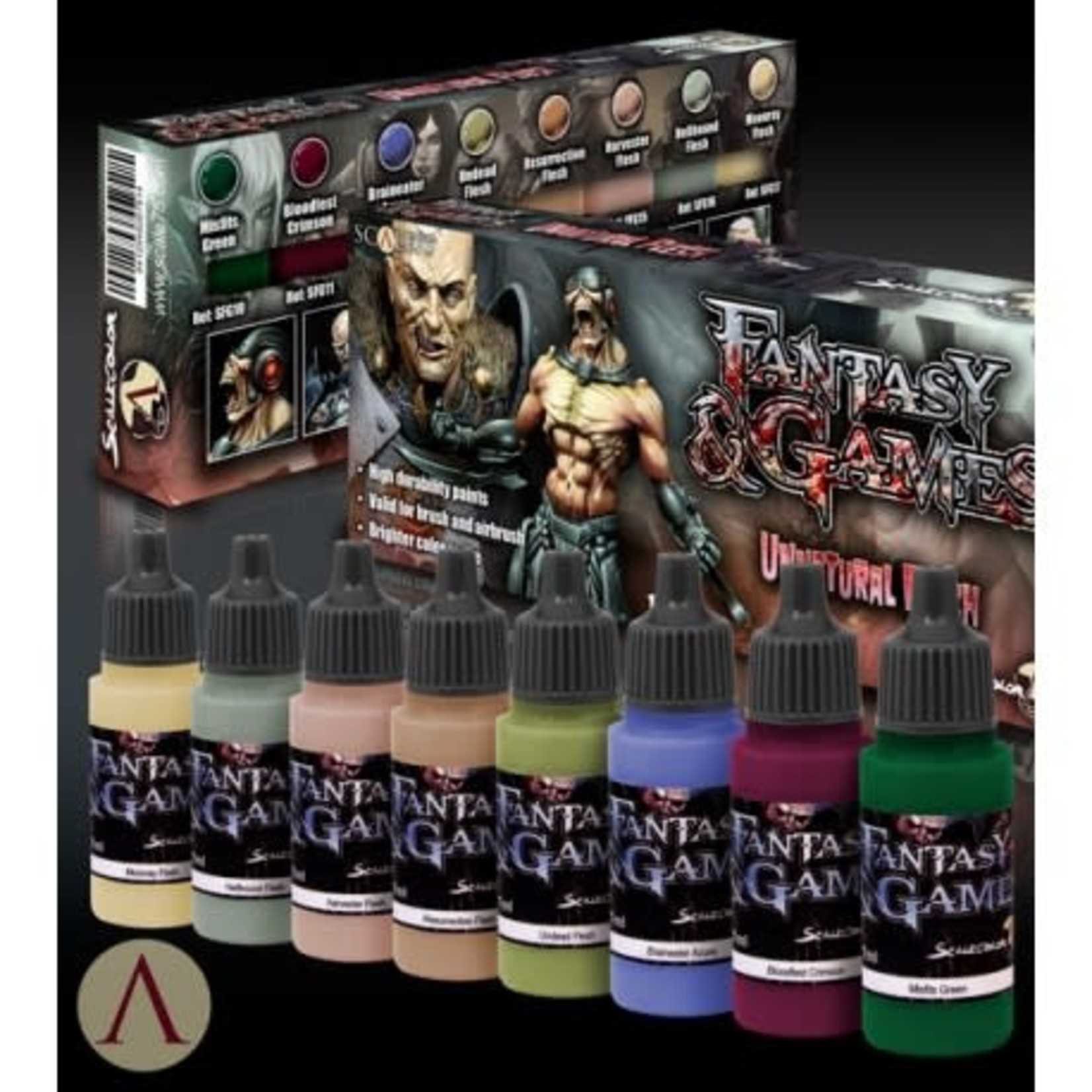 Scale 75 Fantasy and Games SSE015 Unnatural Flesh Paint (8) Set