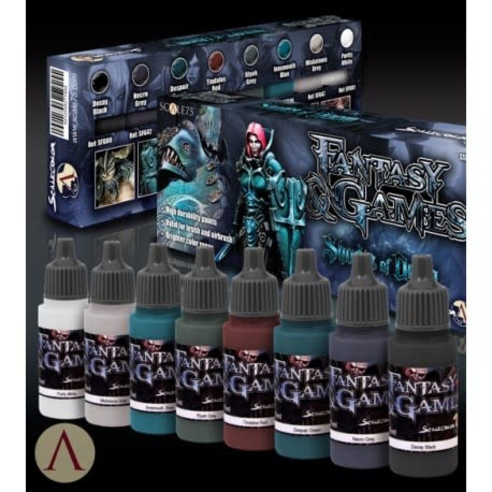 Scale 75 Fantasy and Games SSE019 Shades of Doom Paint (8) Set