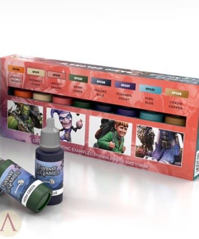 Scale 75 Fantasy and Games SSE079 Basic Colors II Paint (8) Set