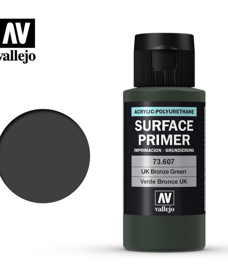 Vallejo Vallejo Surface Primer 73.607 UK Bronze Green 60ml