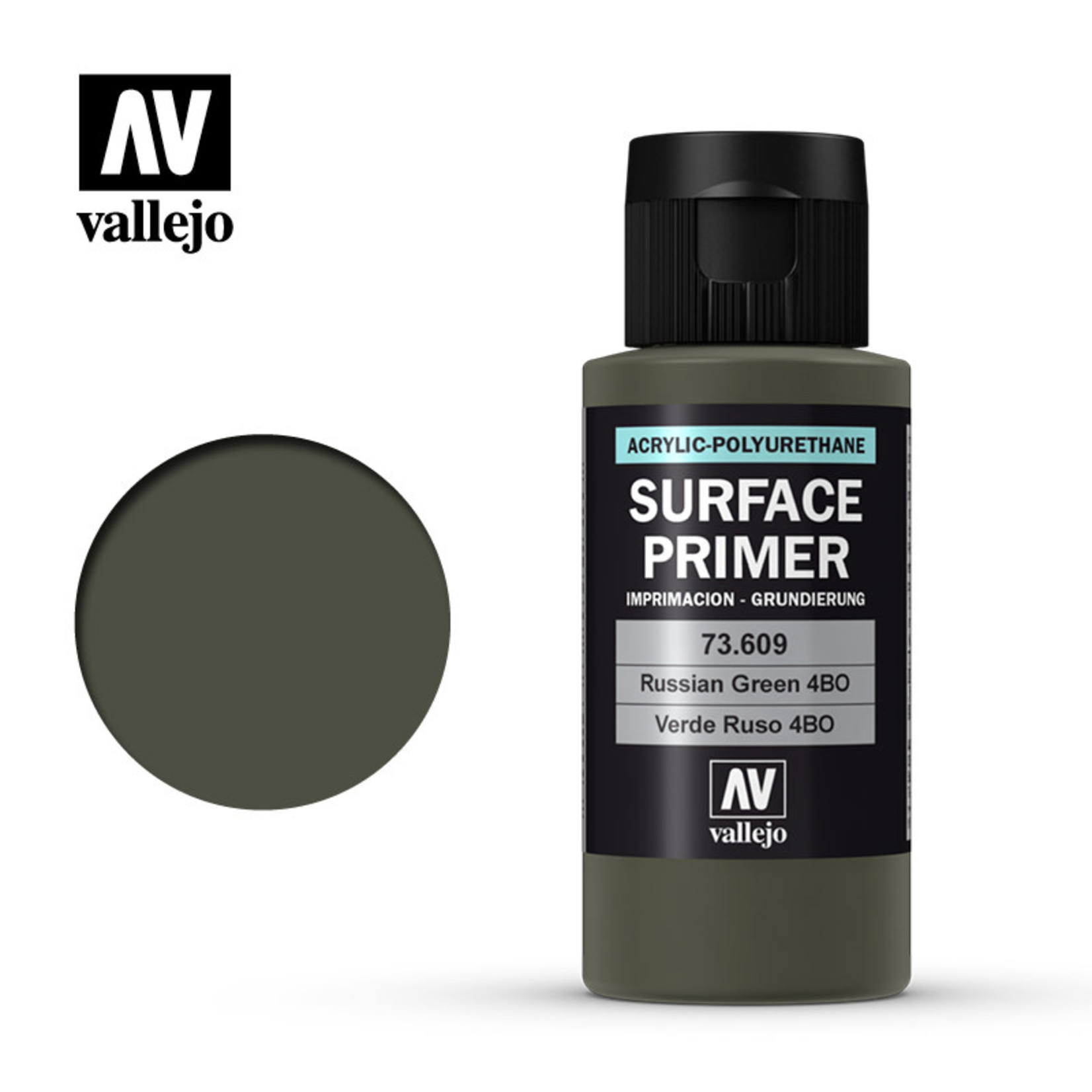 Vallejo Vallejo Surface Primer 73.609 Russian Green 4BO 60ml