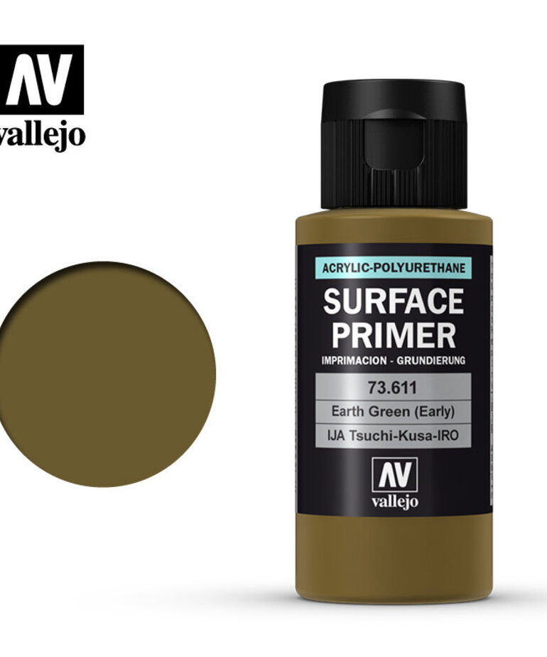 Vallejo Vallejo Surface Primer 73.611 Earth Green (Early) 60ml