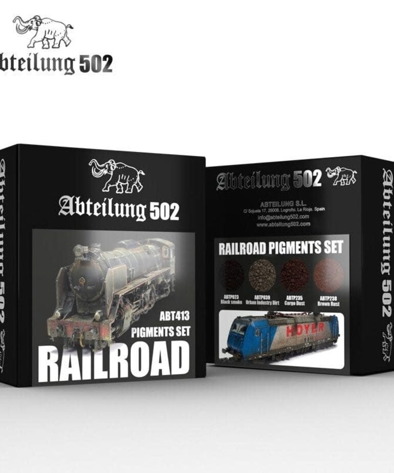 Abteilung 502 Abteilung 502 Pigments ABT413 Railroad (4) Set