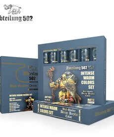 Abteilung 502 Abteilung 502 Dense Acrylic ABT1163 Intense Warm Colors (6) Set