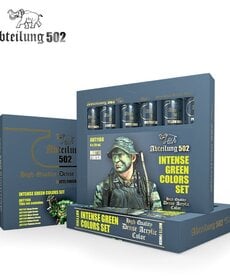 Abteilung 502 Abteilung 502 Dense Acrylic ABT1166 Intense Greens Colors (6) Set