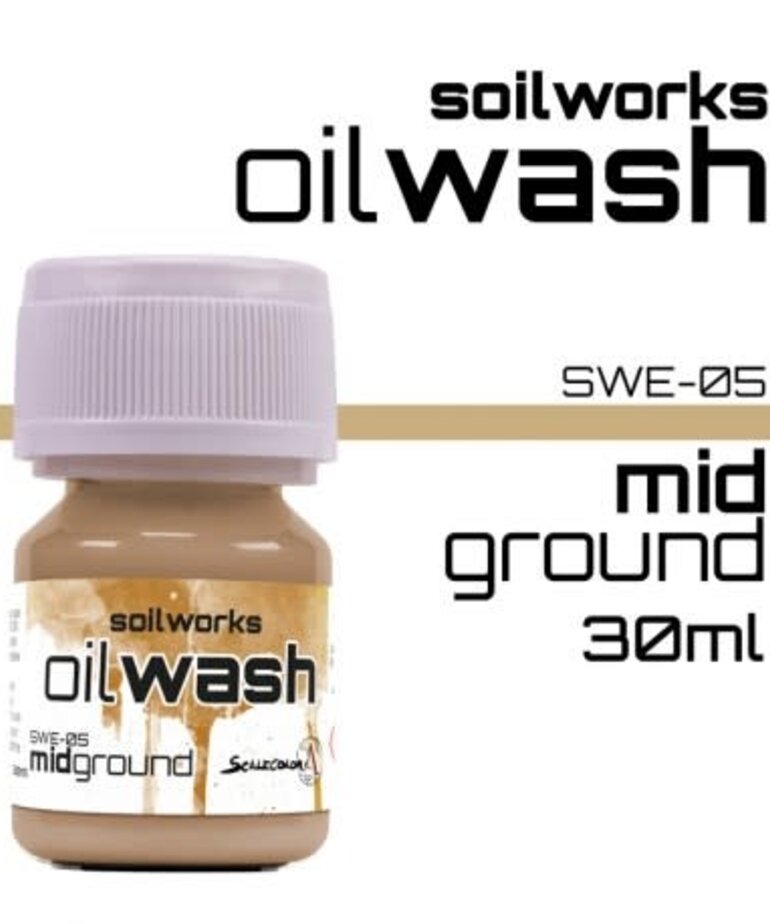Scale 75 Soil Works Oil Wash SWE-05 Midground 30ml