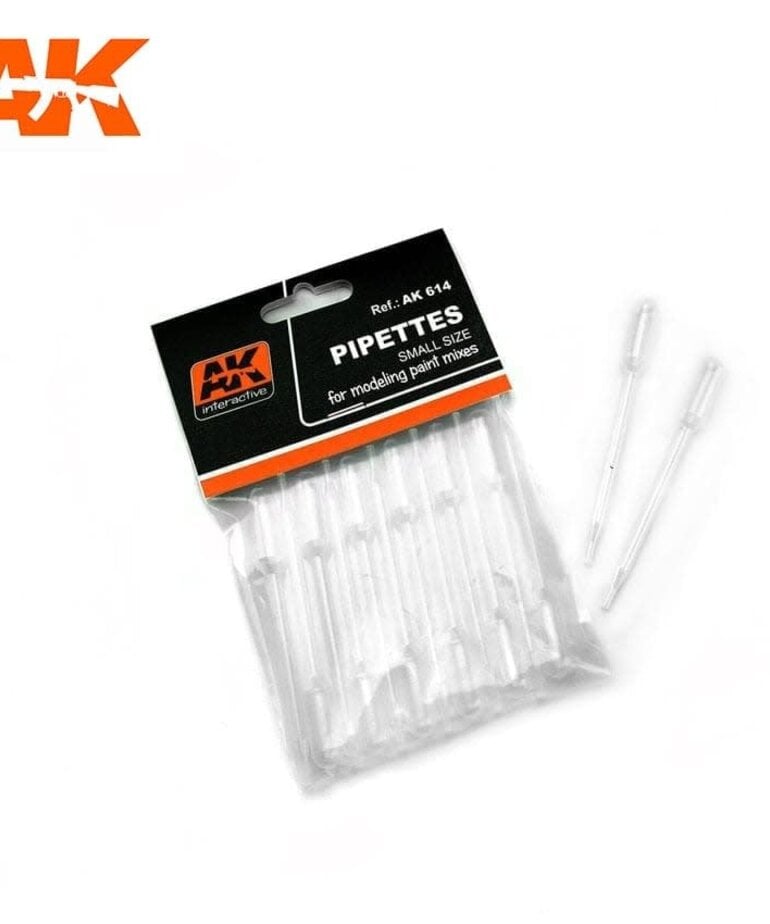 AK Interactive AK614 Small Pipettes (12)