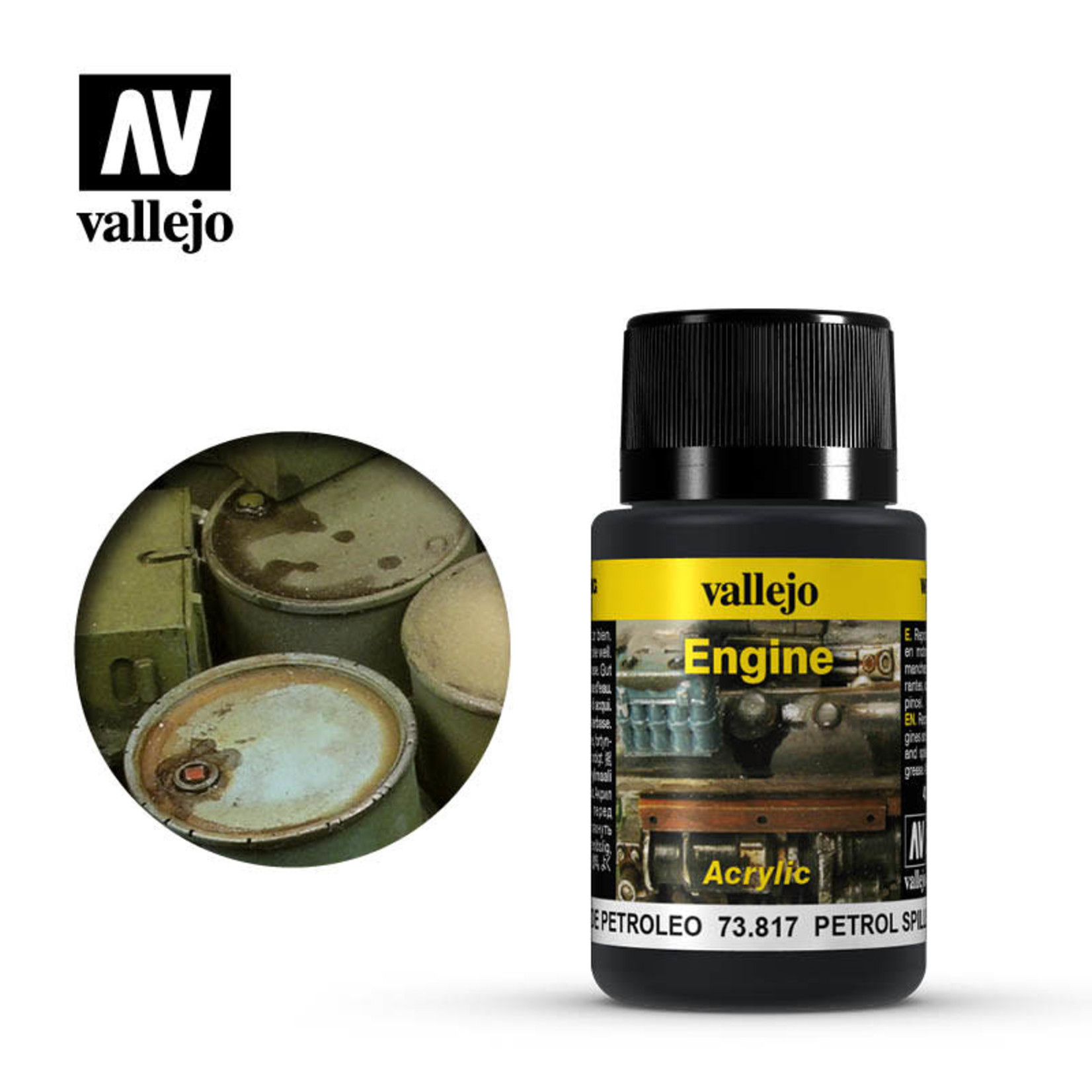 Vallejo Vallejo Weathering Effects 73.817 Petrol Spills 40ml