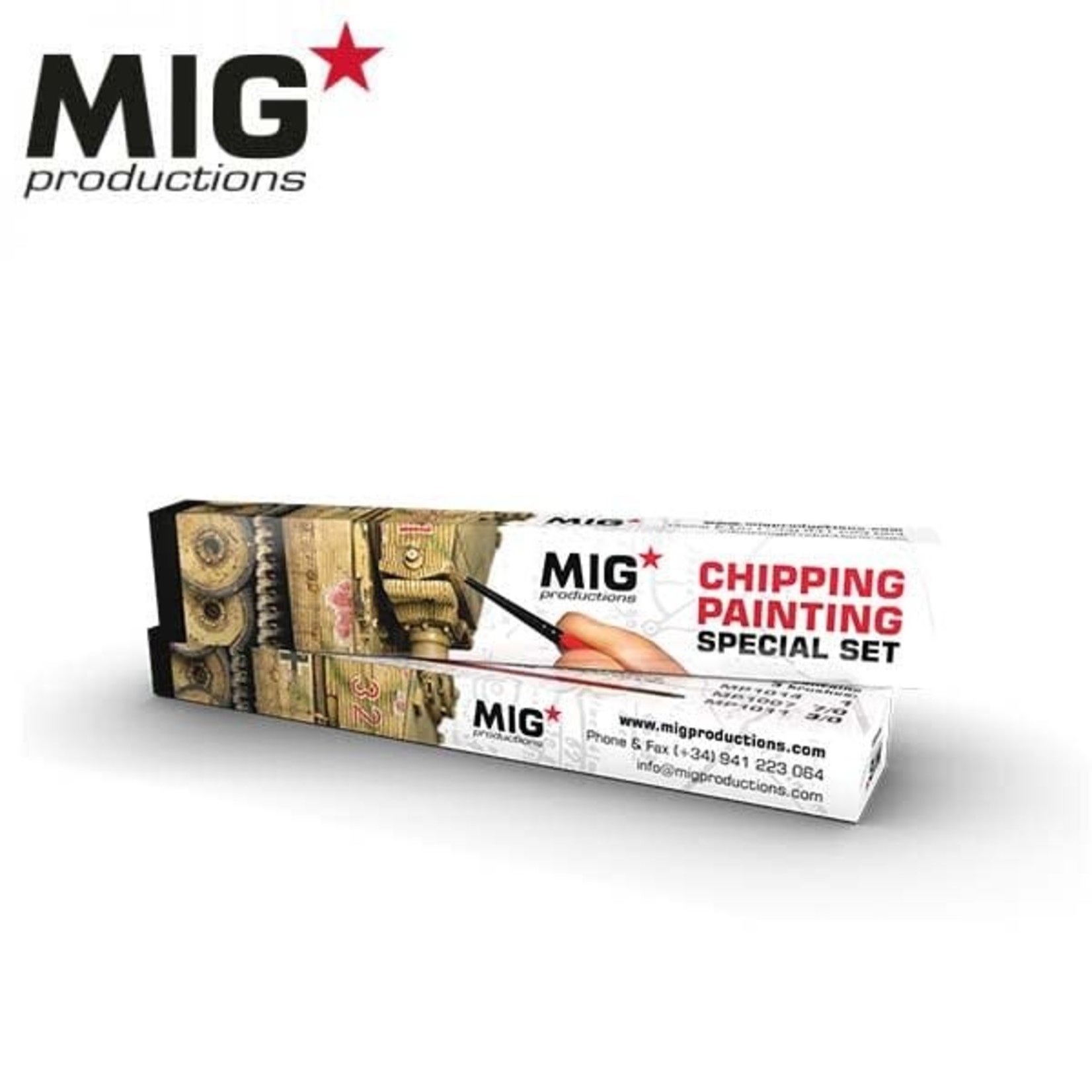 MIG Productions MIG Chipping Painting Special (3) Set