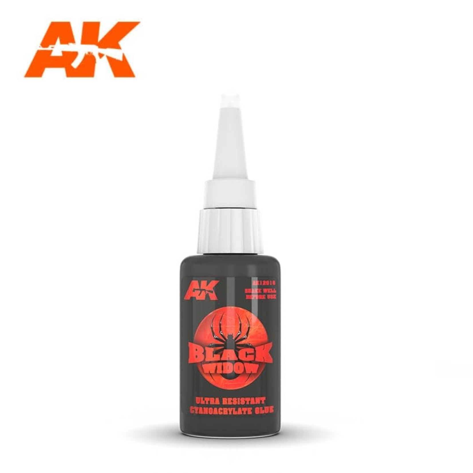 AK Interactive AK12016 Black Widow CA glue  20gr
