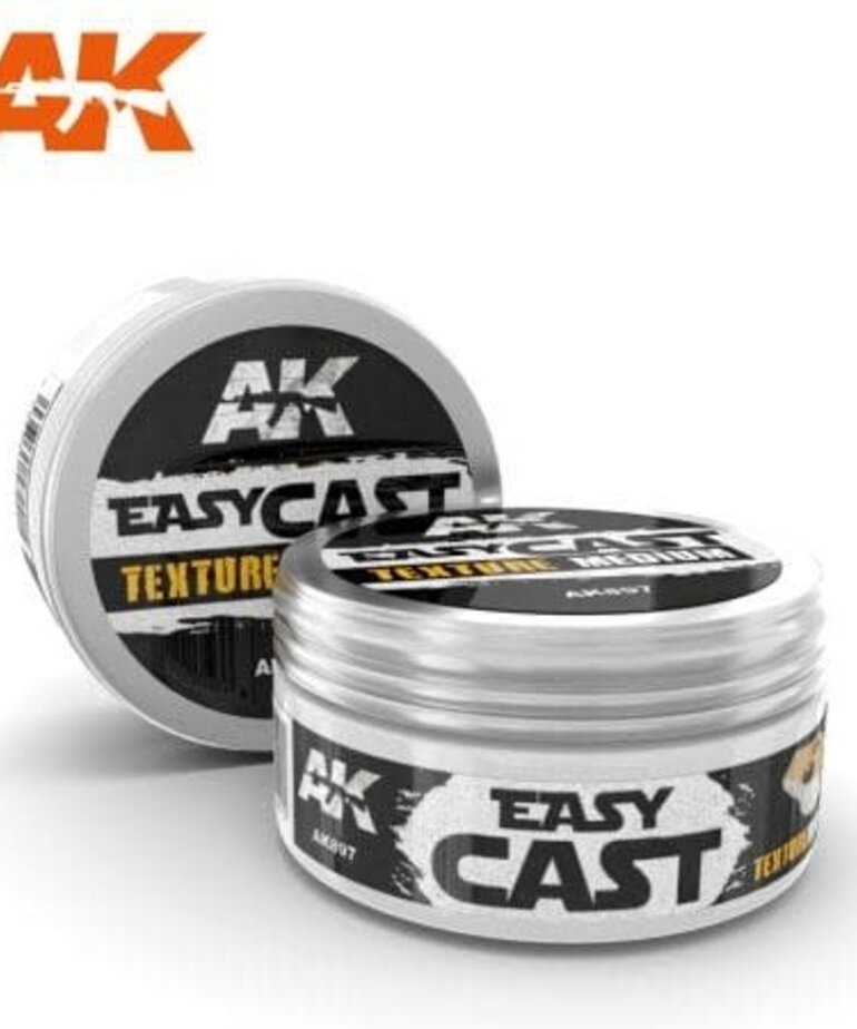 AK Interactive AK897 AK Easy Cast Texture Medium  130gr
