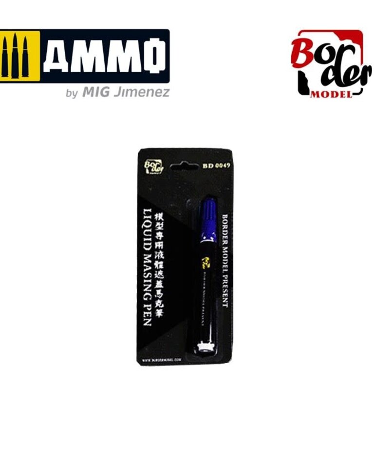 Ammo by Mig Jimenez Border BD0049-P Liquid Masking Pen Purple 3gr