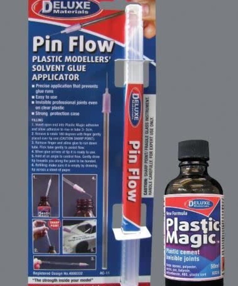 Deluxe Materials Deluxe Materials Pin Flow Plastic Modeller's Solvent Glue Applicator