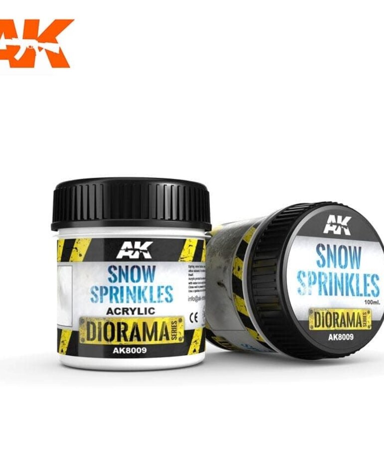 AK Interactive AK8009 Diorama - Snow Sprinkles 100ml