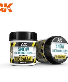 AK Interactive AK8010 Diorama - Snow Microballoons 100ml