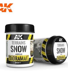 AK Interactive AK8011 Diorama - Terrains Snow 250ml