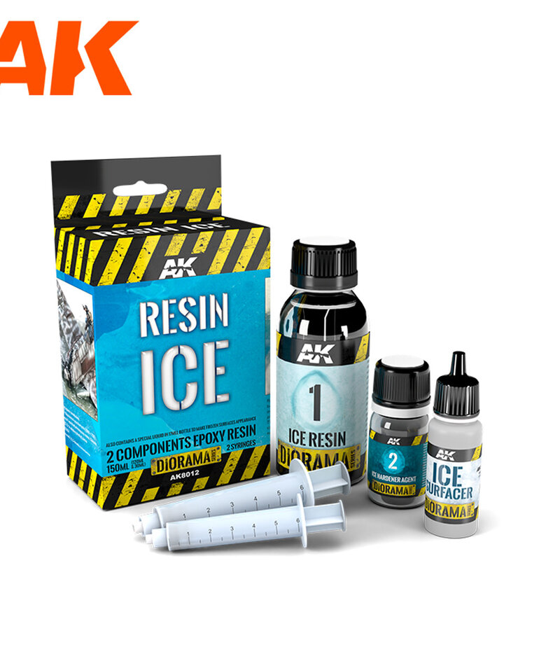 AK Interactive AK8012 Diorama - Resin Ice 2 part epoxy