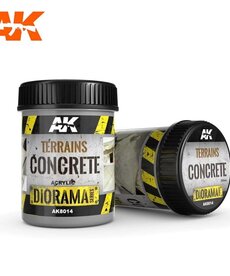 AK Interactive AK8014 Diorama - Terrains Concrete 250ml