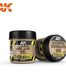 AK Interactive AK8031 Diorama - Splatter Effects Accumulated Dust 100ml