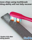 GodHand GodHand Kamiyasu Sanding Sponge Stick 5mm - #240 (4) Set