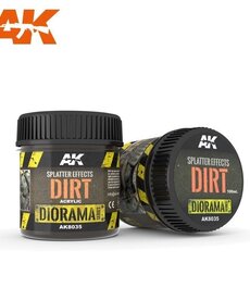 AK Interactive AK8035 Diorama - Splatter Effects Dirt 100ml