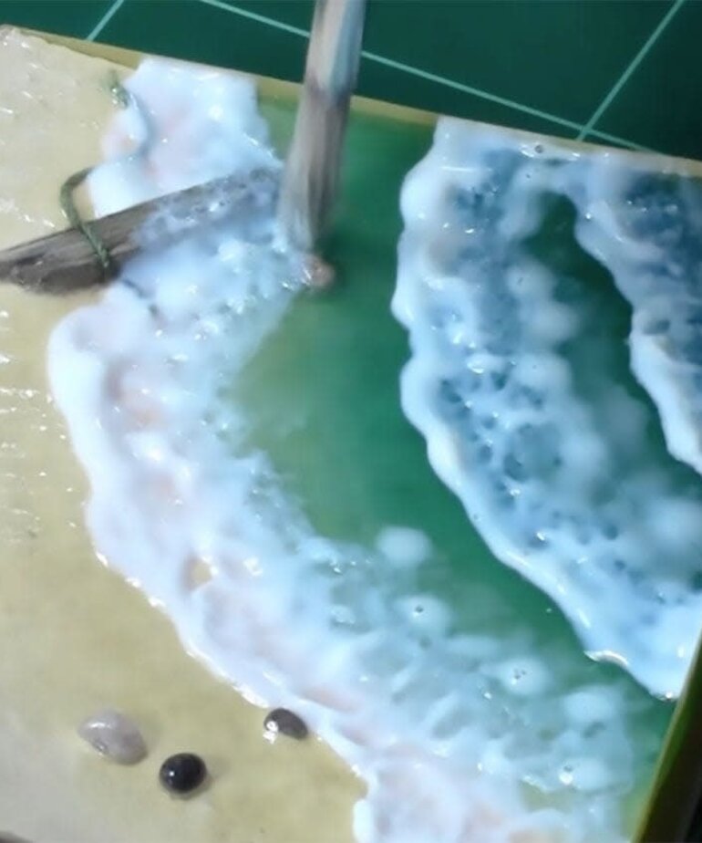 AK Interactive AK8036 Diorama - Water Foam 100ml