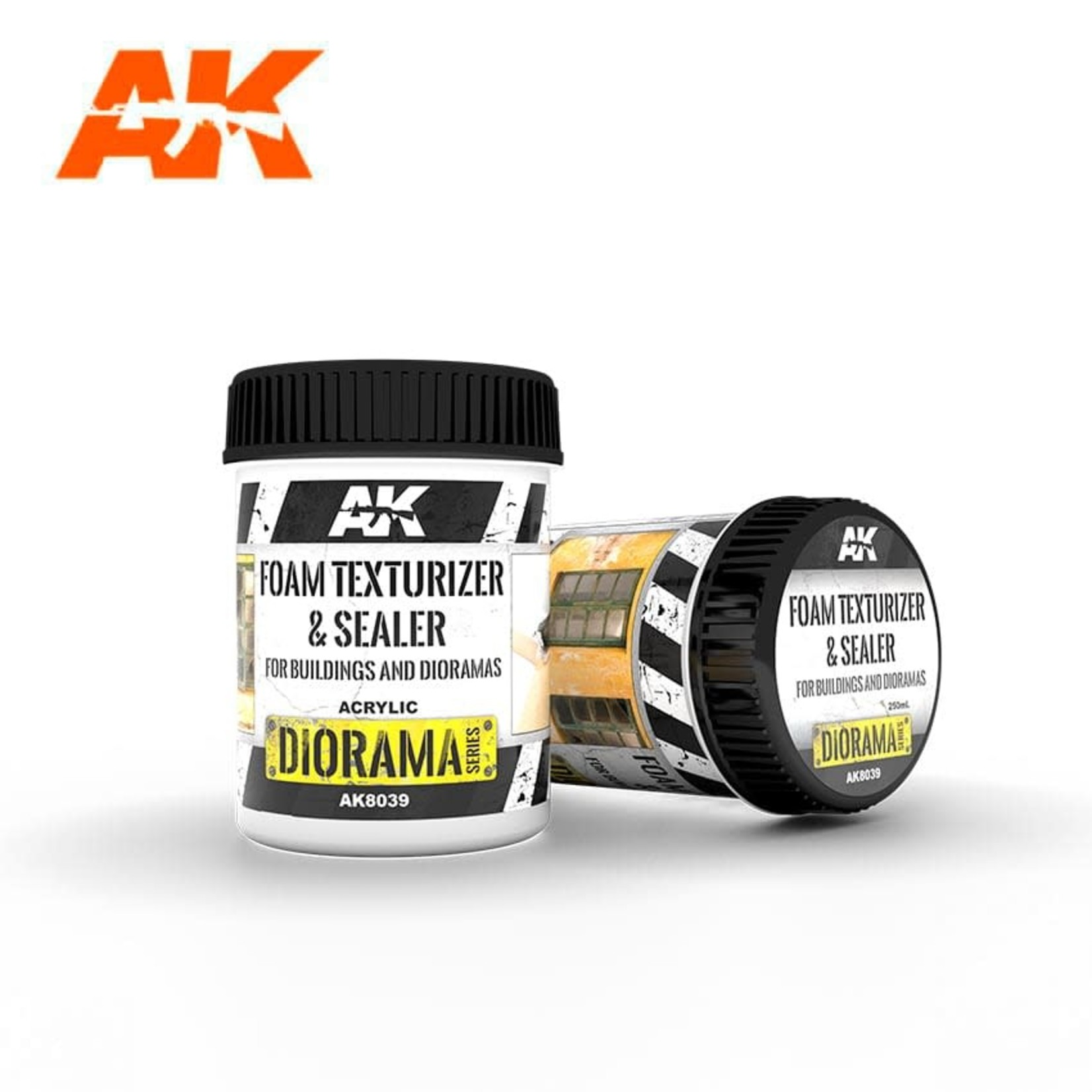 AK Interactive AK8039 Diorama - Foam Texturizer & Sealer 250ml