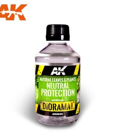 AK Interactive AK8042 Diorama - Natural Leaves and Plants Neutral Protection 250ml