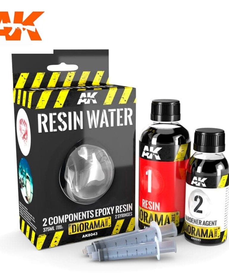 AK Interactive AK8044 Diorama - Resin Water 2-Components Epoxy 180ml