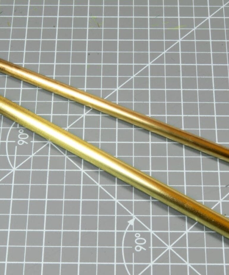AK Interactive AK9101 BRASS PIPES 0.2mm (2) set