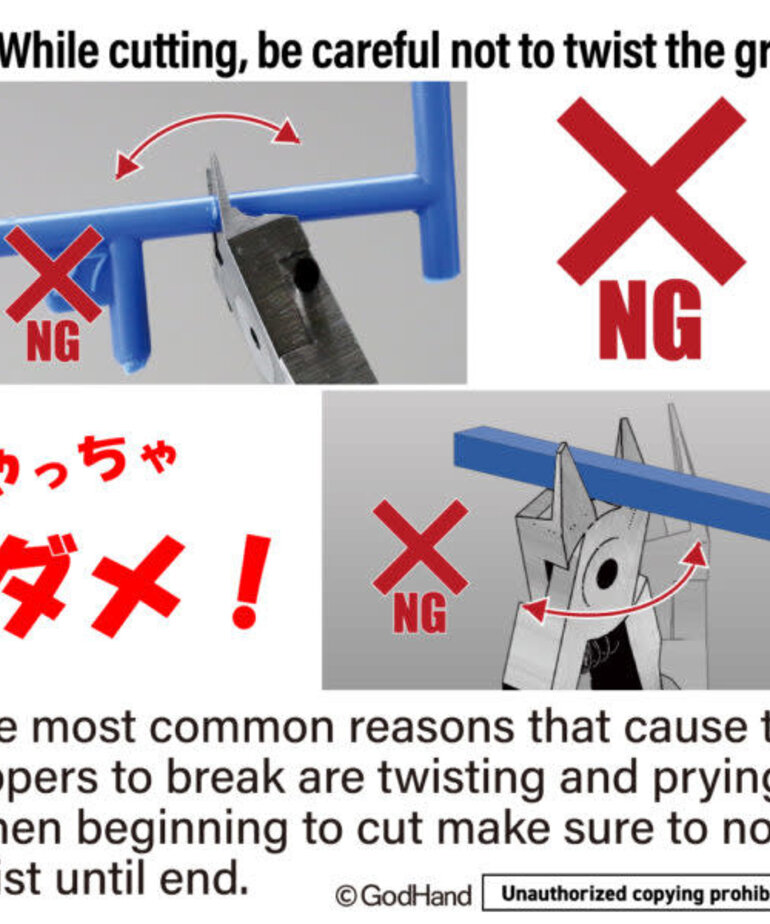 GodHand GodHand Ultimate Nipper 5.0 GH-SPN-120