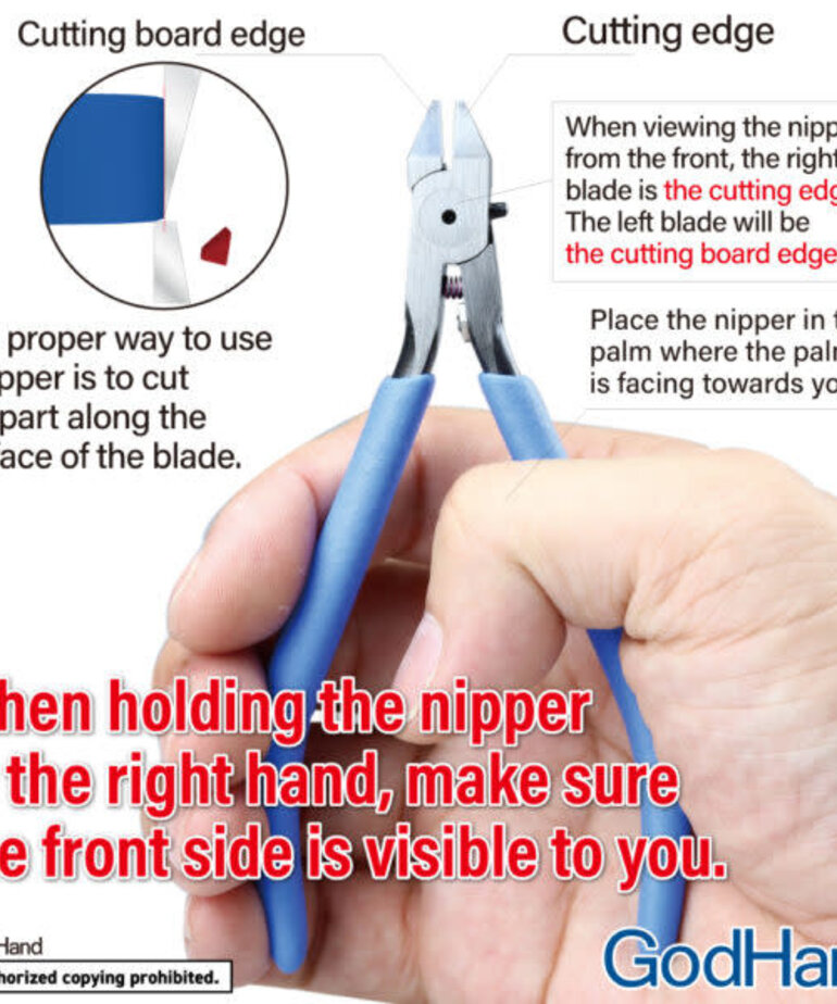 GodHand GodHand Ultimate Nipper 5.0 GH-SPN-120