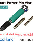 GodHand GodHand Short Power Pin Vise Blue-Green