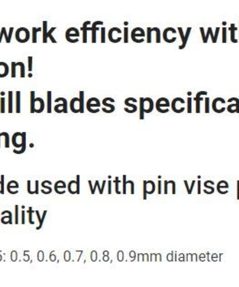 GodHand GodHand Drill Bit (5) set A