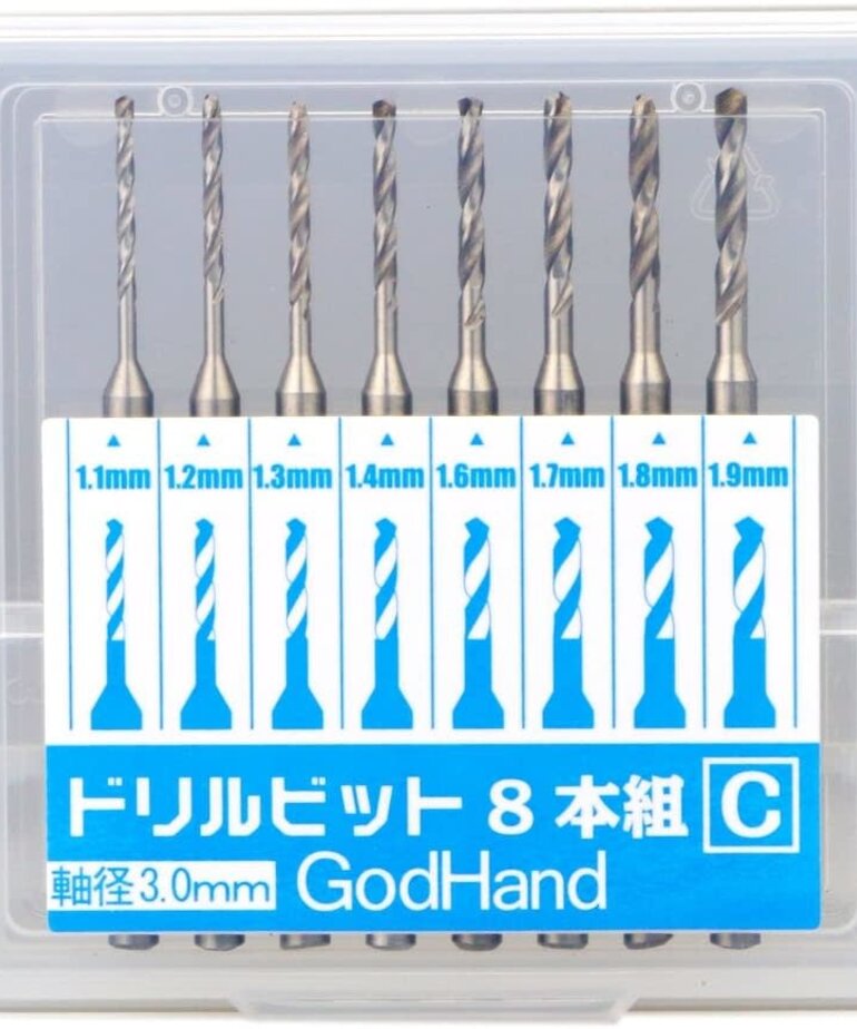 GodHand GodHand Drill Bit (5) set C