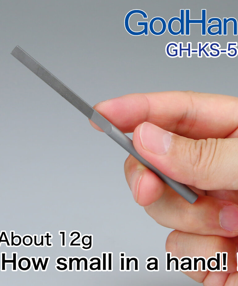 GodHand GodHand Kamaboko Half-Round File