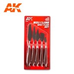 AK Interactive Ak9051 Modeling Spatulas (5) Set