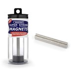 Magcraft Magcraft Rare Earth Magnets 1/8"x1/16" (3.2 x 1.6mm) Rare Earth Disc Magnets (100) Set