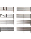 Woodland Scenics Woodland Scenics Rail Fence (8) Set