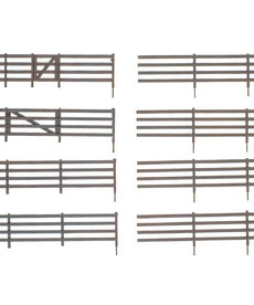 Woodland Scenics Woodland Scenics Rail Fence (8) Set Woodland Scenics Woodland Scenics Rail Fence (8) Set
