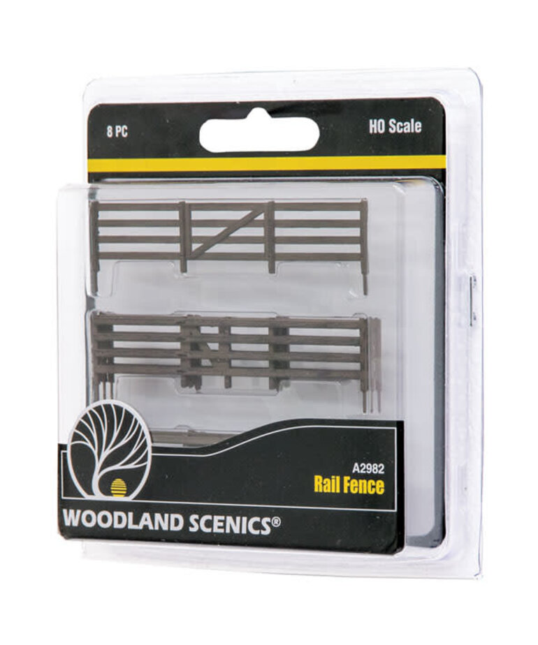 Woodland Scenics Woodland Scenics Rail Fence (8) Set