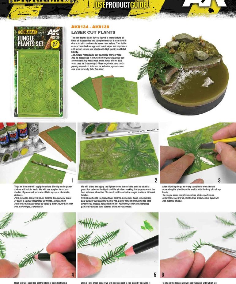 AK Interactive AK8135 Dry Fern