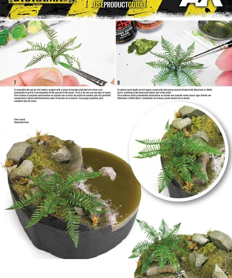 AK Interactive AK8135 Dry Fern